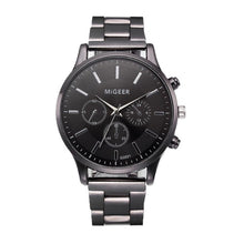 Load image into Gallery viewer, Watch Men Fashion 2019 Crystal Stainless Steel Analog