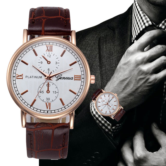 Watches men 2019 luxury brand  Fashion Retro Design