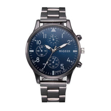 Load image into Gallery viewer, Watch Men Fashion 2019 Crystal Stainless Steel Analog